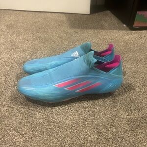 Adidas Kids Turquoise and Magenta Sneakers